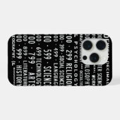 Dewey Decimale Busrol Case iPhone Hoesje (Achterkant horizontaal)