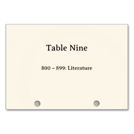 Dewey Decimale Stelsel Kaartcatalogus Tafel Nummer Kaart