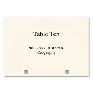 Dewey Decimale Systeem Kaartcatalogus Tafel Nummer Kaart