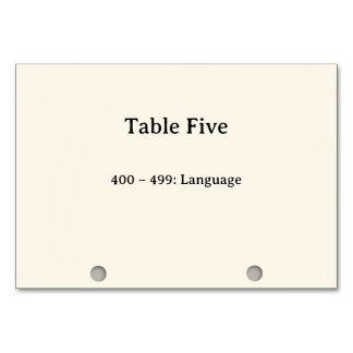 Dewey Decimale Systeem Kaartcatalogus Tafel Nummer Kaart