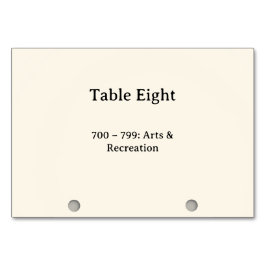 Dewey Decimale Systeem Kaartcatalogus Tafel Nummer Kaart