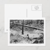 Dewey Gold Mine op Thunder Mountain, Idaho Briefkaart (Voorkant / Achterkant)