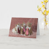 Dewey, Louie en Huey zijn allemaal verkleed Kaart (Gele Bloem)