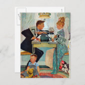 Dewey tegen Truman Briefkaart (Voorkant / Achterkant)