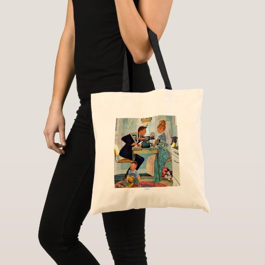 Dewey tegen Truman Tote Bag (Voorkant (product))