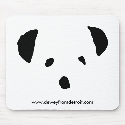 dewey van detroit redux mousepad ... - Gepersonali Muismat (Voorkant)