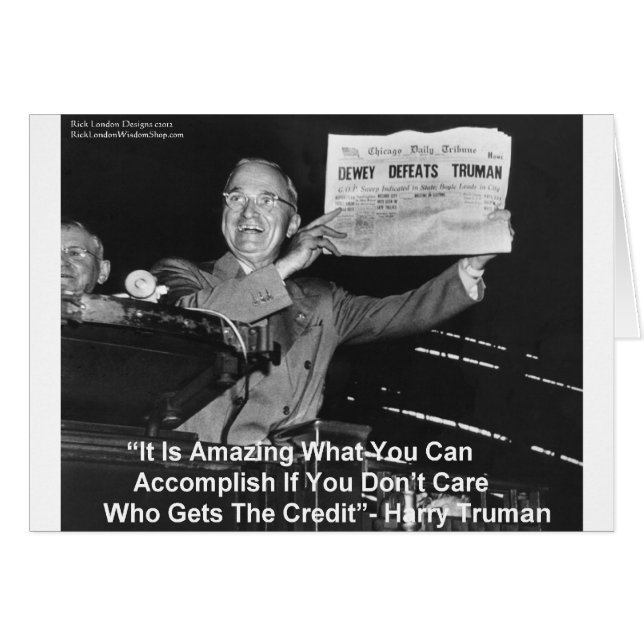 Dewey Verslaat Truman Grappige Cadeaus T-shirts Kn (Voorkant Horizontaal)