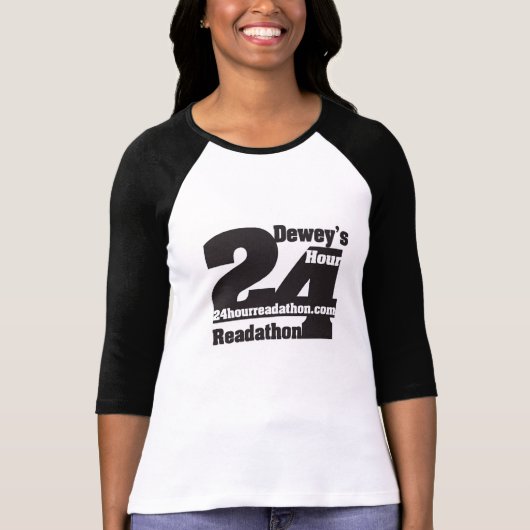 Dewey's 24-uurs Shirt van Readathon (Voorkant)