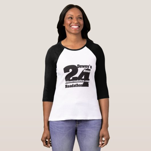 Dewey's 24-uurs Shirt van Readathon (Voorkant volledig)