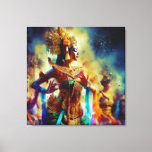 Dewi Tari (Dansgodin) Canvas Afdruk (Voorkant)
