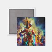 Dewi Tari (dansgodin) Magneet (Voorkant / Achterkant)