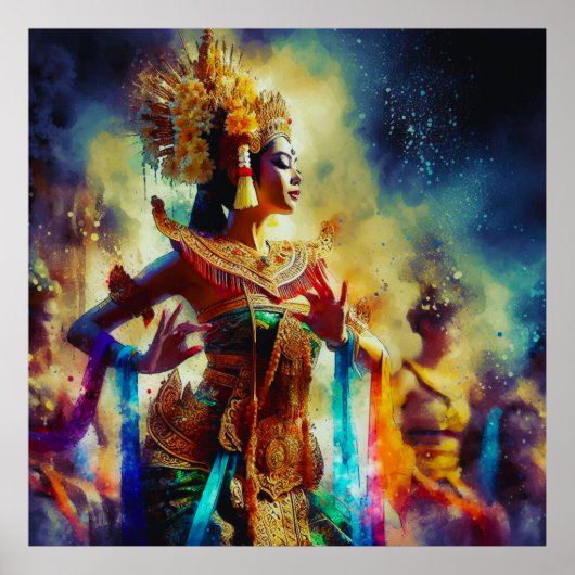 Dewi Tari (Dansgodin) Poster (Voorkant)