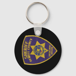 DeWitt County Sheriffs Dept Patch Sleutelhanger