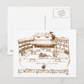 DeWitt's Zwanentheaterketch Briefkaart (Voorkant / Achterkant)