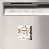 DeWitt's Zwanentheaterketch Magneet (Insitu (Vaatwasser))