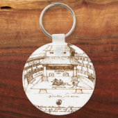 DeWitt's Zwanentheaterketch Sleutelhanger (Voorkant)