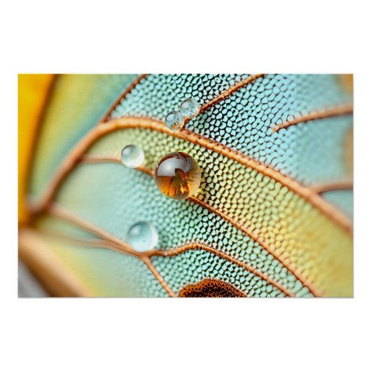 Dewlit Wing Patterns Perfect Poster (Voorkant)