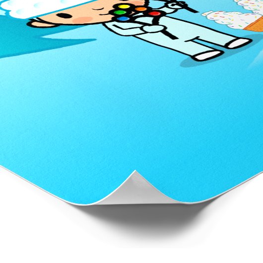 Dewmuffins Art Print (Hoek)