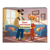 Dewy and Friends 2026 Calendar Kalender (Hoes)