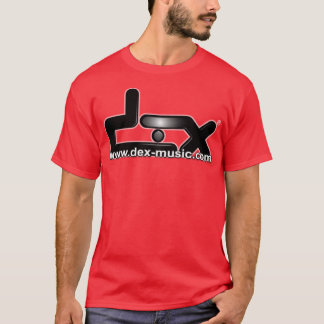 DEX MUSIC OFFICIAL T-SHIRT RED