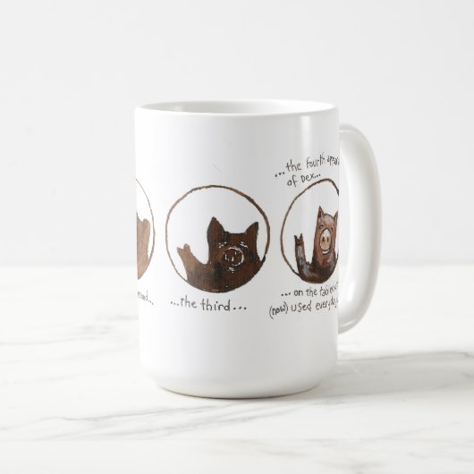 Dex verschijnt koffiemok (Voorkant rechts)