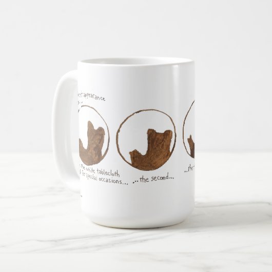 Dex verschijnt koffiemok (Voorkant links)