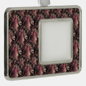 Dex Verzilverd Omlijst Ornament (Rechts)