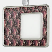 Dex Verzilverd Omlijst Ornament (Links)