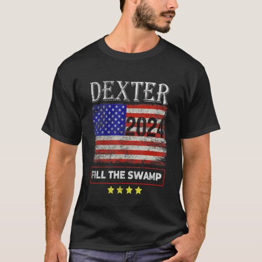 Dexter 2024 vult het moeras t-shirt (Voorkant)