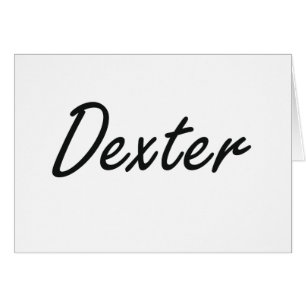 Dexter Artistieke Naam Ontwerp