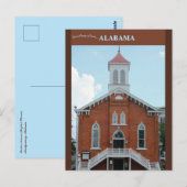 Dexter Avenue Baptist Church Montgomery Alabama Briefkaart (Voorkant / Achterkant)