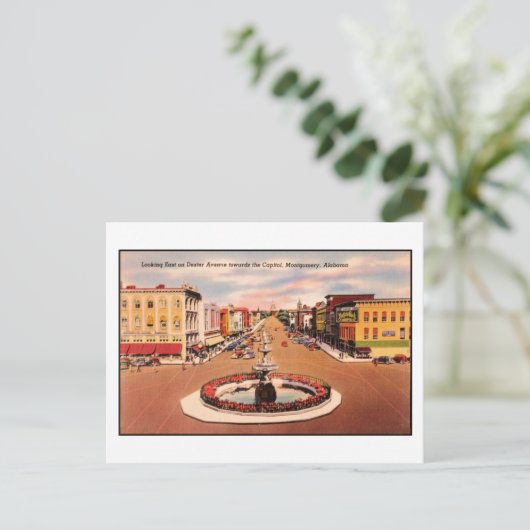  Dexter Avenue, Montgomery AL Briefkaart (Staand voorkant)