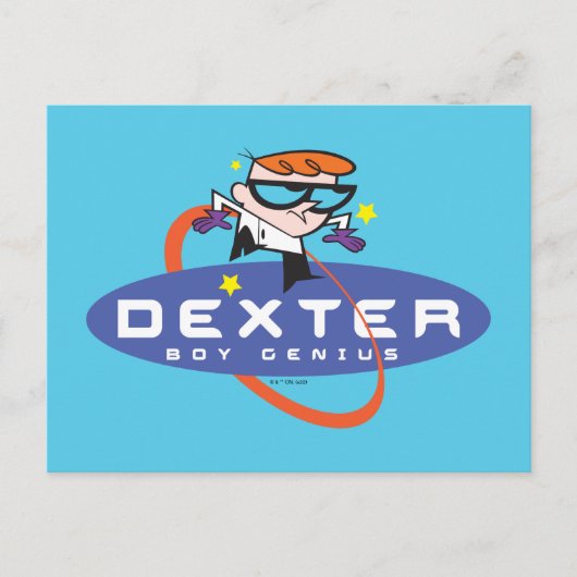 Dexter "Boy Genius" Briefkaart (Voorkant)