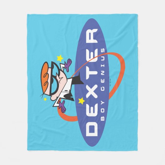 Dexter "Boy Genius" Fleece Deken (Voorkant)