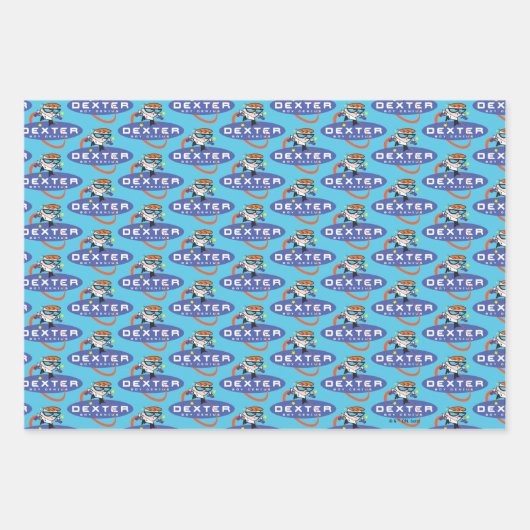 Dexter "Boy Genius" Inpakpapier Vel (Voorkant 3)