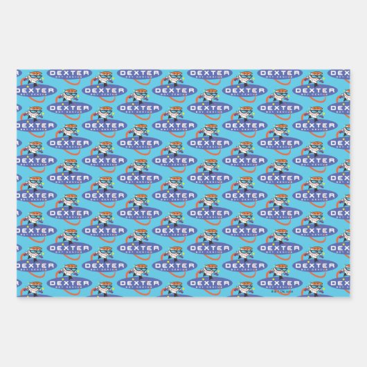 Dexter "Boy Genius" Inpakpapier Vel (Voorkant)
