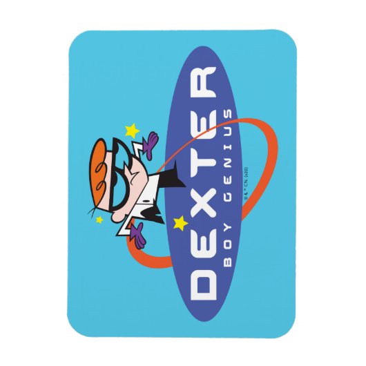 Dexter "Boy Genius" Magneet (Verticaal)