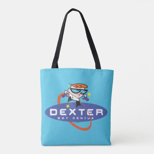 Dexter "Boy Genius" Tote Bag (Achterkant)