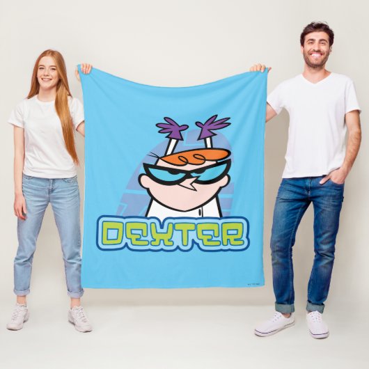 Dexter Character Name Graphic Fleece Deken (In situ)