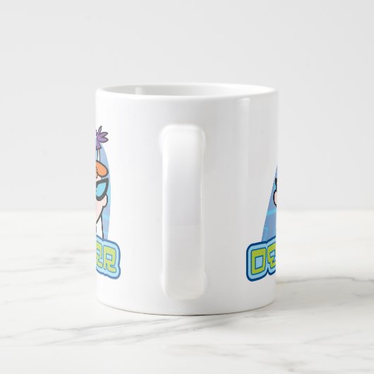 Dexter Character Name Graphic Grote Koffiekop (Achterkant)