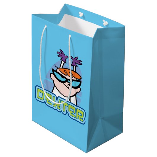 Dexter Character Name Graphic Medium Cadeauzakje (Achterkant Gekanteld)