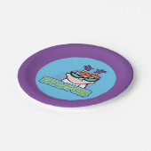 Dexter Character Name Graphic Papieren Bordje (Gekanteld)