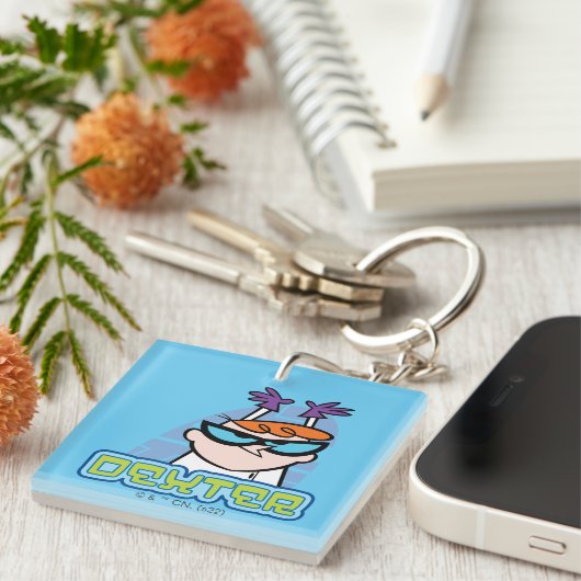Dexter Character Name Graphic Sleutelhanger (Voorkant Rechts)