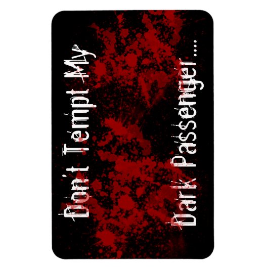 Dexter Dark Passenger Magnet Magneet (Verticaal)