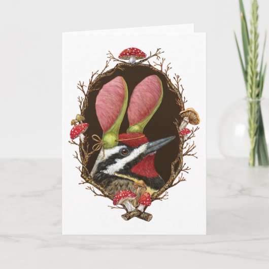 Dexter de sapsucker kaart (Voorkant)