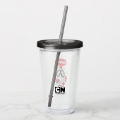 Dexter Detonation-afbeelding Acryl Drinkbeker (Achterkant)