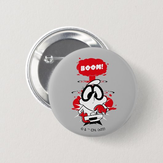 Dexter Detonation-afbeelding Ronde Button 5,7 Cm (Voorkant /achterkant)