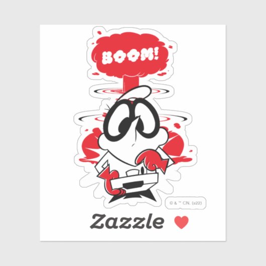 Dexter Detonation-afbeelding Sticker (Vel)