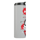 Dexter Detonation-afbeelding Thermosbeker (Gedraaid links)