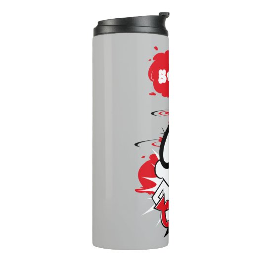 Dexter Detonation-afbeelding Thermosbeker (Gedraaid links)